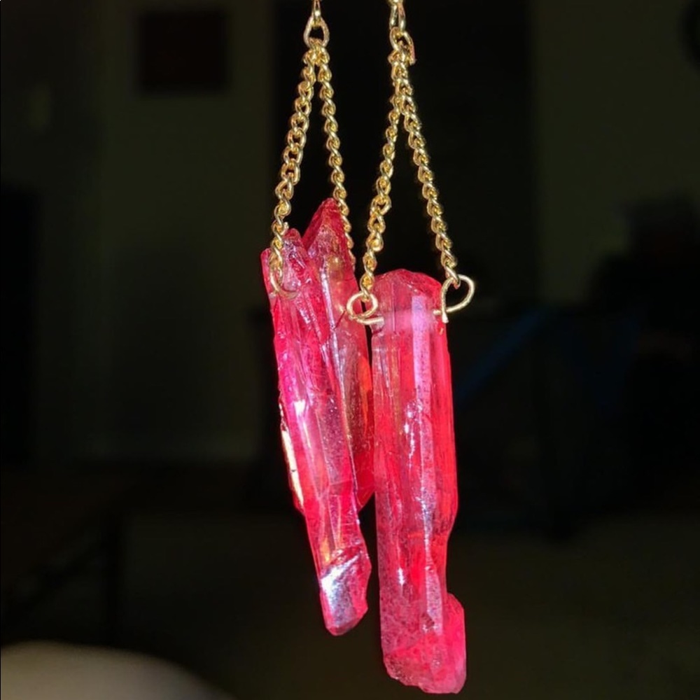 Handmade Crystal Earrings